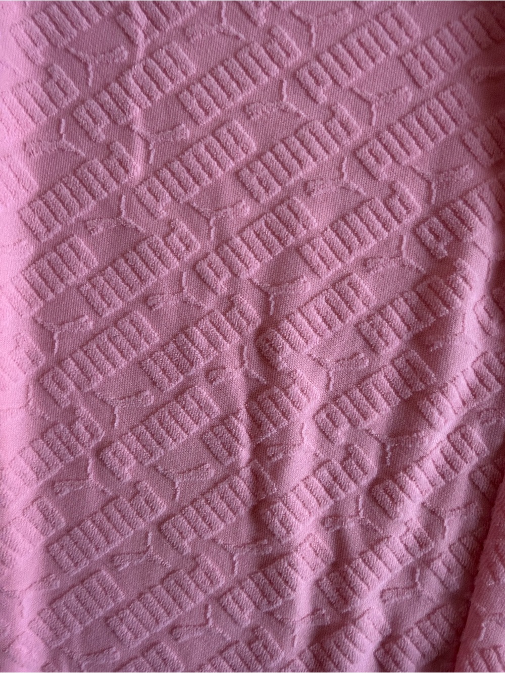 PUMA WOMENS PINK VELOUR TRACKSUIT SWEATSUIT FULL ZIP HOODIE DRAWSTRING JOGGERS M - Picture 14 of 14